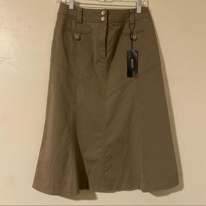 Basler Black Label Professional Tan Skirt, M.
